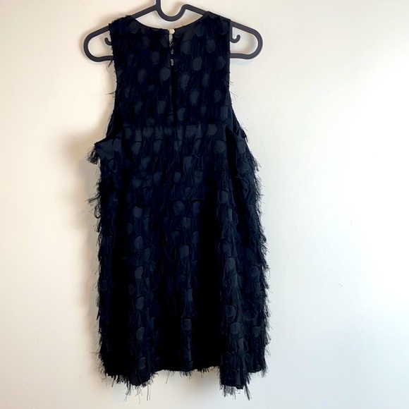 ANTHROPOLOGIE Roxie Fringe Spot Shift Dress - Picture 4 of 11